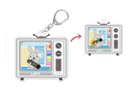 【ラヴィット！】【LOVE it！】チェンジングキーホルダー【グレー】【ラッピー】【番組】【公式キャラクター】【キーホルダー】【チャーム】【鍵】【雑貨】【グッズ】【かわいい】
