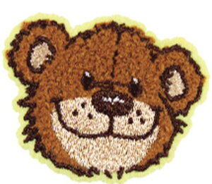 【送料無料】 スージーズー Suzy's Zoo モコモコ刺繍ステッカーブーフ 動物 アニマル ステッカー シール 文房具 アイロン ワッペン 子供 キッズ 雑貨 グッズ かわいい