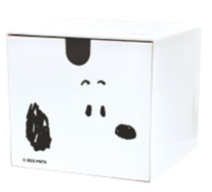 【送料無料】 スヌーピー SNOOPY フェイスシリーズ スタッキングチェストスタンダード ピーナッツ ウッドストック ケース ボックス 小物入れ 文房具入れ 収納 整理 インテ