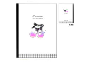 セット商品 10冊入り サンリオキャラクターズ クロスノートチェリー クロミ ノート 文房具 学校 雑貨 グッズ かわいい