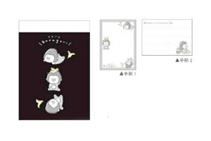 セット商品 10冊入り オリジナル ミニメモころりん ららごり ゴリラ 動物 アニマル メモ帳 文房具 学校 勉強 雑貨 グッズ かわいい