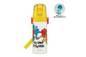 Mr.Men Little Miss 超軽量ロック付ワンプッシュダイレクトステンレスボトルキャラクター マグ 水筒 遠足 お出かけ アウトドア 子供 キッズ 雑貨 グッズ かわいい