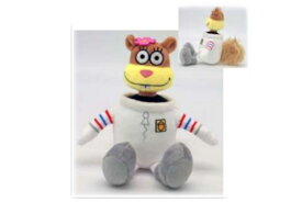 【送料無料】　　スポンジ・ボブ　ビーンドールサンディ　アメキャラ　アニメ　マスコット　人形　ぬいぐるみ　おもちゃ　インテリア　子供　キッズ　雑貨　グッズ　かわいい