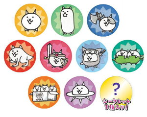 【送料無料】  【クジ】 にゃんこ大戦争 シークレット刺?缶バッジネコ 動物 アニマル ゲーム 缶 缶バッチ バッチ バッジ カンバッジ カンバッチ 【くじ】 ランダム 雑