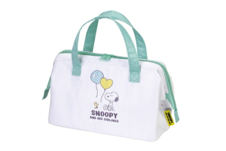 楽天市場】スヌーピー SNOOPY がま口ランチトート保冷バッグバルーン 