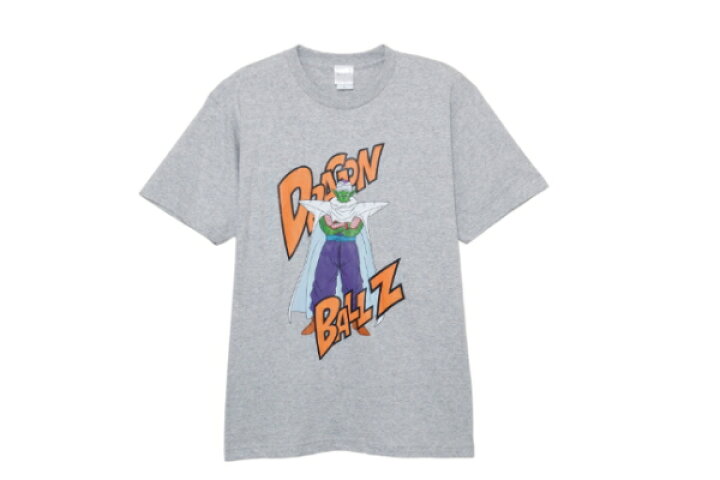 楽天市場】ドラゴンボールZ TシャツXL グレー ピッコロとロゴ 漫画 