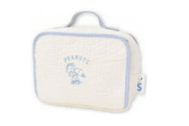 【送料無料】　スヌーピー　SNOOPY　お出かけポーチホワイト　白　だっこ　ピーナッツ　ウッドストック　キャラクター　ケース　小物入れ　収納　メイク　化粧　コスメ　旅行　トラベル　アウトドア　雑貨　グッズ　かわいい