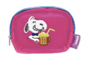 【送料無料】 スヌーピー SNOOPY メッシュラウンドポーチルートビア ピーナッツ ウッドストック キャラクター ケース 小物入れ 収納 メイク 化粧 コスメ 雑貨 グッズ か