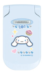 【送料無料】　サンリオキャラクターズ　ガラケー型コンパクトミラーシナモロール　シナモン　鏡　折りたたみ　メイク　化粧　コスメ　雑貨　グッズ　かわいい