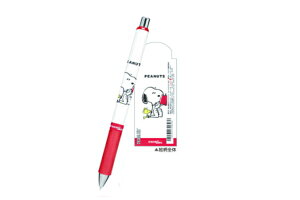 10本入り セット セット商品 日本製 スヌーピー SNOOPY エナージェルボールペン0.5mm レッド 赤 ピーナッツ ウッドストック すぬーぴー ペン 筆記用具 文房具 学校 勉強