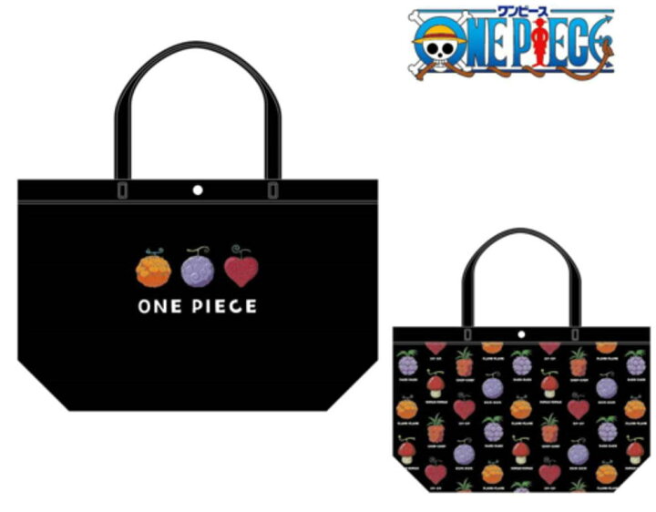 楽天市場】【送料無料】 ワンピース ONE PIECE ビニールバッグ悪魔の実 