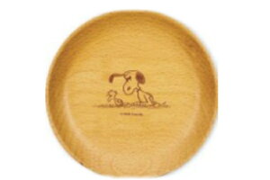 【送料無料】 スヌーピー SNOOPY ブナマルプレート12cm B ピーナッツ ウッドストック すぬーぴー お皿 プレート 食器 食事 キッチン 雑貨 グッズ かわいい