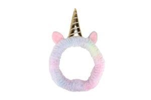 オリジナル ファニーヘアバンドゴールド ユニコーン 動物 アニマル バンド ヘアバン 髪留め お風呂 洗顔 メイク 雑貨 グッズ かわいい