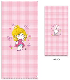 10枚セット　セット　セット商品　日本製　ADO MIZUMORI　水森亜土　チケットファイルガール　あどちゃん　あど　イラスト　画家　カバー　ホルダー　チケットホルダー　チケット入れ　収納　雑貨　グッズ　かわいい