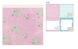 【5個セット】 セット セット商品 オリジナル メモパッド・スクエアウォンバット アニマル百貨店 動物 アニマル メモ帳 文房具 雑貨 グッズ かわいい