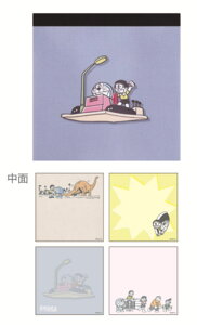 【5個セット】 【セット】 【セット商品】 ドラえもん メモパッド・スクエアタイムマシン ドラちゃん 漫画 アニメ 映画 メモ帳 文房具 雑貨 グッズ かわいい