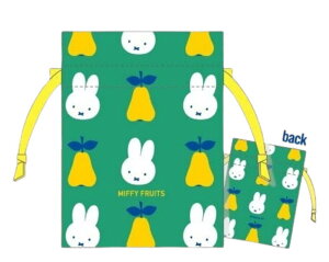 yz@{@miffy@~btB[@܂ߋВO[@΁@miV@MIFFY FRUITS@ETM@fBbNEu[i@|[`@P[X@@܁@[@q@LbY@o@A