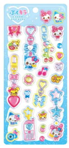 【送料無料】 10枚セット セット セット商品 平成メモリー ぷくキラチャームステッカーまじかるみゅーちゃん 動物 アニマル シール ミニ プチ ワンポイント 文房具 雑貨