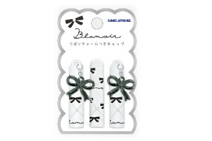 【10個セット】 セット セット商品 オリジナル リボンチャーム付き鉛筆キャップbroderie lueur BLANOIR カバー ふた フタ 蓋 ペンシル 筆記用具 文房具 学校 勉強 雑貨 グッ