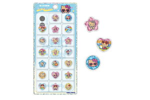 【10枚セット】 【セット】 【セット商品】 サンリオキャラクターズ キラコロおはじきシール日焼け ハローキティ ステッカー プチ ミニ デコ ワンポイント 文房具 雑貨