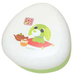 【送料無料】  【日本製】 お茶犬 おにぎりケースリョク 動物 アニマル ランチボックス 弁当箱 遠足 アウトドア 雑貨 グッズ かわいい TE