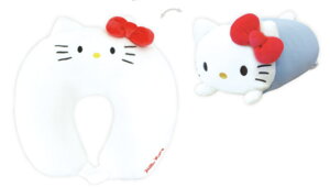 サンリオキャラクターズ おでかけ2wayハローキティ クッション ネックピロー 枕 リラックス 安眠 睡眠 旅行 トラベル お出かけ アウトドア 雑貨 グッズ かわいい