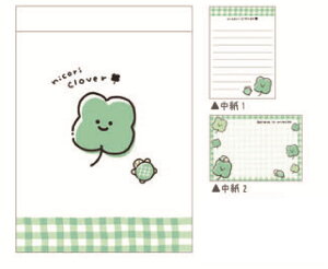 【10冊セット】 【セット】 【セット商品】 オリジナル ミニメモニコリクローバー メモ帳 文房具 学校 勉強 雑貨 グッズ かわいい