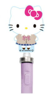 サンリオキャラクターズ アクリルスピンゲルペンカーディガン ハローキティ ぎゅるりーぬ ペン 筆記用具 文房具 学校 勉強 雑貨 グッズ かわいい