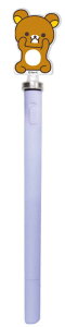 リラックマ RIRAKKUMA アクリルスピンゲルペンほっぺ りらっくま サンエックス ゆるキャラ ペン 筆記用具 文房具 学校 勉強 雑貨 グッズ かわいい