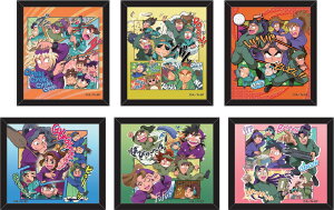 【6個セット】 【セット】 【セット商品】 忍たま乱太郎 フレームマグネット式コレクションコミックアート アニメ 映画 マグネット 磁石 キッチン インテリア 雑貨 グッズ