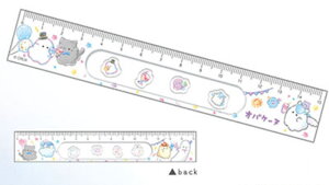 【10本セット】 【セット】 【セット商品】 オリジナル シャカシャカパーツ入り15cm定規おいわい オバケーヌ 5th ものさし 文房具 学校 勉強 雑貨 グッズ かわいい