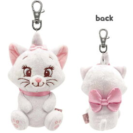 【送料無料】　ディズニーキャラクター　ぬいぐるみリールキーカバーマリー　アニメ　映画　キーホルダー　キーリング　チャーム　鍵　人形　ドール　マスコット　雑貨　グッズ　かわいい