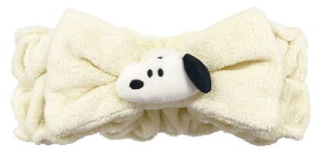 【送料無料】 スヌーピー SNOOPY ヘアバンドノーマルフェイス ピーナッツ ウッドストック すぬーぴー アニメ キャラクター 髪留め バンド ヘアバン お風呂 洗顔 メイク