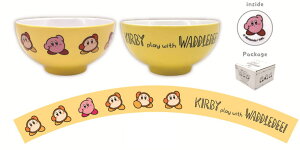 星のカービィ お茶わんじゅんびたいそう カービィplay with ワドルディ ゲーム カービー 任天堂 お椀 ご飯茶碗 お皿 食事 食器 キッチン 子供 キッズ 雑貨 グッズ かわい