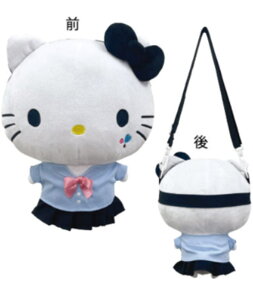 サンリオキャラクターズ キャリーオンバッグセーラー服 ハローキティ ポーチ ケース 小物入れ カバン かばん 鞄 収納 旅行 トラベル お出かけ 雑貨 グッズ かわいい