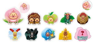 【送料無料】 【10個セット】 【セット】 【セット商品】 こびとづかん シークレットレイヤー絵本 キャラクター アニメ クリップ 留め 文房具 雑貨 グッズ かわいい 【TE