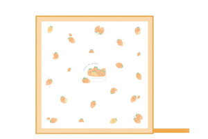 オリジナル ゴム付きランチクロスジューシーなにんじん 敷物 風呂敷 弁当包み  遠足 アウトドア 雑貨 グッズ かわいい