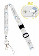 【送料無料】　スヌーピー　SNOOPY　ネックストラップ　ピーナッツ　ウッドストック　すぬーぴー　キャラ…