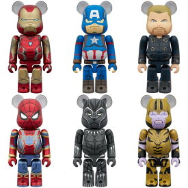 【クジ】【単品】【くじ】【ランダム】海外キャラクター　玩具　フィギュア・人形　BE＠RBRICKCHASEMARVELINFINITY　マーベル　MARVEL　インフィニティ　INFINITY　アベンジャーズ　AVENGERS　アメコミ　映画　アニメ　ヒ