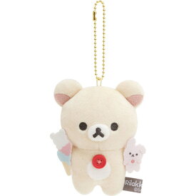 リラックマ　アクセ雑貨　ぬいぐるみマスコット　RKぶらさげぬいぐるみコリラMO67301　コリラックマ　サンエックス　キャラクターグッズ　かわいい　癒し　人気　プレゼント　ギフト　誕生日　コレクション　キーホルダー　ストラップ　チャーム　カバン　リュック