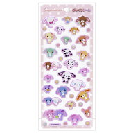 【送料無料】サンリオ　文具　シール　サンリオぷっくりシール　シュガーバニーズおともだち　Sanrio　し…