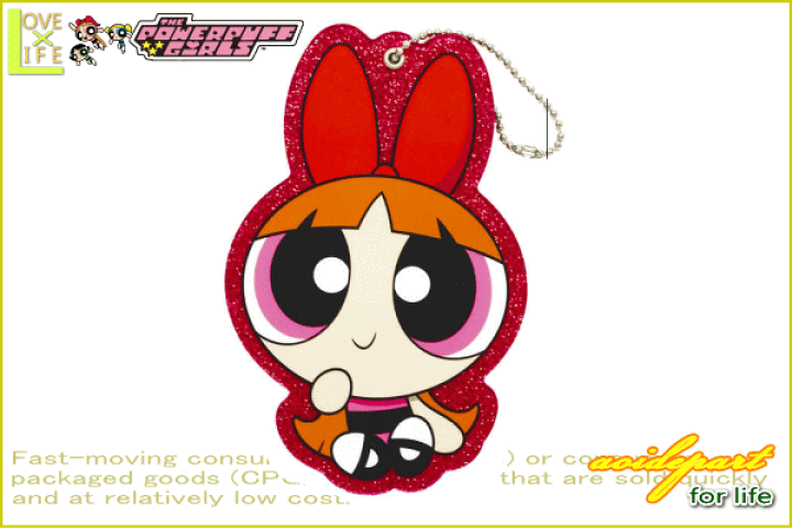 楽天市場】【パワーパフガールズ】アクリルミラー【ブロッサム