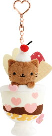 にゃんにゃんにゃんこ　ぶらさげぬいぐるみ　マスコット　キーホルダー　ストラップ　バッグチャーム　ミニぬいぐるみ　人形　ふわふわ　もこもこ　猫　ネコ　ねこ　動物　かわいい　キャラクター　サンエックス　プレゼント　ギフト　子供　女の子　女性　大人　グッズ