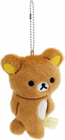 リラックマぶらさげぬいぐるみ　リラックマ　Rilakkuma　サンエックス　マスコット　キーホルダー　ストラップ　チャーム　人形　ふわふわ　かわいい　くま　癒し　雑貨　グッズ　キャラクターグッズ　カバン　リュック　ポーチ　鍵　コレクション　ギフト　子供