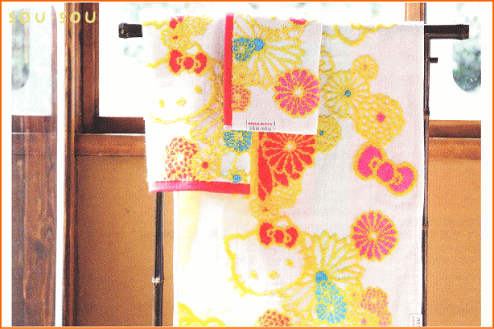 楽天市場】【日本製】【今治】【ハローキティ】【SOUSOU】ウォッシュ