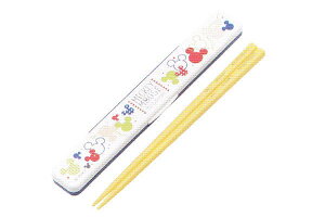 【ディズニーキャラクター】音の鳴らない箸・箸箱セット【カラフルポップ】【ミッキー】【ミッキーマウス】【ディズニー】【Disney】【映画】【ハシ】【スプーン】【箸】【はし】【お箸