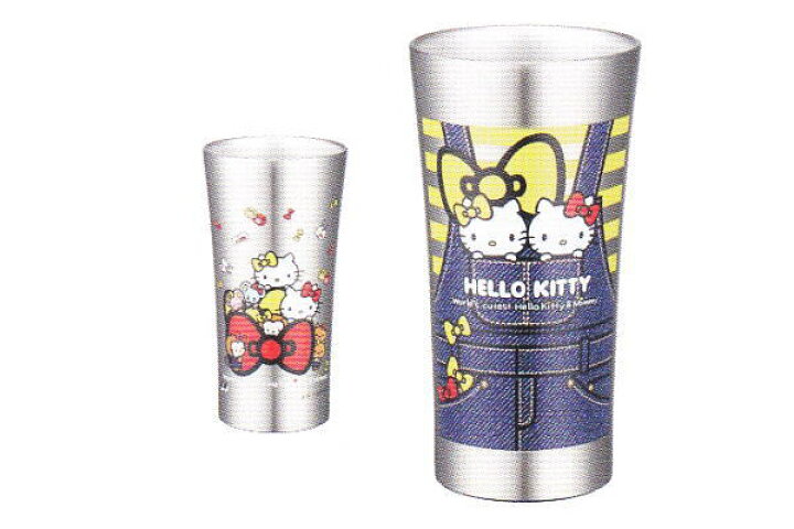 楽天市場 サンリオ ハローキティ ステンレスタンブラー 400ml デニム キティ キティちゃん キャラクター タンブラー ボトル コップ カップ マグ アニメ グッズ かわいい ａｏｉデパート