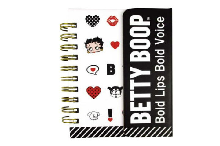 楽天市場 アメリカン雑貨 Bettyboop マグネット付きミニリングメモ アイコン ベティ ベティ ブープ ノート メモ帳 文房具 学校 勉強 雑貨 グッズ かわいい ａｏｉデパート