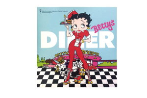 AJG݁@LED CANVAS LIGHT BOXBETTY DINER@xeBEu[v@BettyBoop@LoXCg@G݁@AJG݁@Ŕ@{[h@BAR@JtF@CeA@A[g@AJ@USA@
