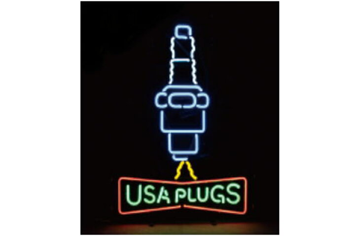 楽天市場】【アメリカン雑貨】ネオンサイン【USA PLUGS】【ネオン 